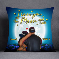 Personalized BWA Couple Pillow DB132 87O53 thumb 1
