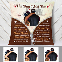 Personalized BWA Couple Pillow DB133 87O19 thumb 1