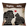 Personalized Cat Mom Conversation Pillow DB113 81O57 1