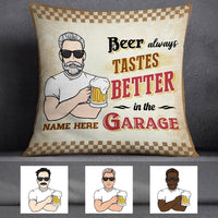 Personalized Thing Tastes Better In The Garage Pillow DB113 95O36 thumb 1