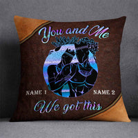 Personalized BWA Couple Pillow DB132 30O57 thumb 1