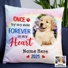 Personalized Christmas Dog Memo Photo Pillow OB271 26O47 1