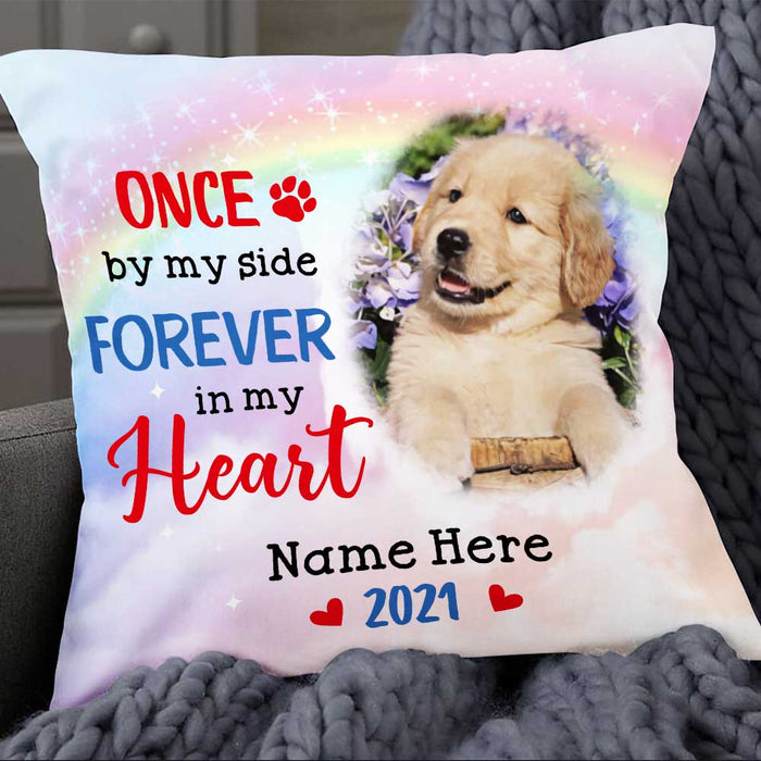 Personalized Christmas Dog Memo Photo Pillow OB271 26O47 1