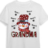 Personalized Grandma Christmas T Shirt NB19 30O58 1