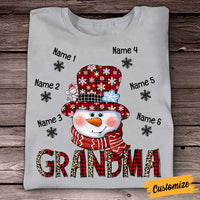 Personalized Grandma Christmas T Shirt NB19 30O58 thumb 1