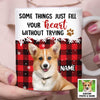 Personalized Dog Photo Christmas Mug NB22 95O47 1