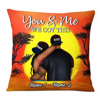 Personalized BWA Couple We Got This Pillow DB105 23O58 thumb 1
