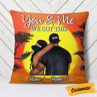 Personalized BWA Couple We Got This Pillow DB105 23O58 thumb 1