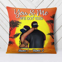 Personalized BWA Couple We Got This Pillow DB105 23O58 thumb 1