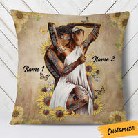 Personalized BWA Couple We Are Pillow DB132 95O36 thumb 1
