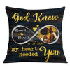 Personalized BWA Couple My Heart Needed You Pillow DB131 26O53 1