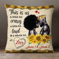 Personalized BWA Couple This Is Us Pillow DB131 23O34 thumb 1