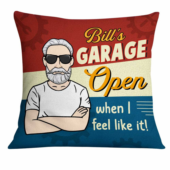 Personalized Garage Pillow DB112 23O34 1