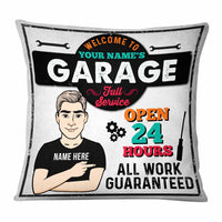 Personalized Garage Pillow DB113 23O58 thumb 1