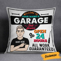 Personalized Garage Pillow DB113 23O58 thumb 1