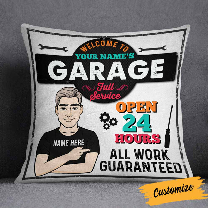Personalized Garage Pillow DB113 23O58 1