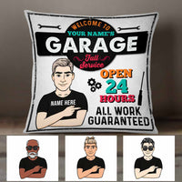 Personalized Garage Pillow DB113 23O58 thumb 1