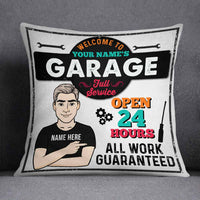 Personalized Garage Pillow DB113 23O58 thumb 1