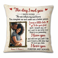 Personalized BWA Couple Pillow DB132 26O23 thumb 1