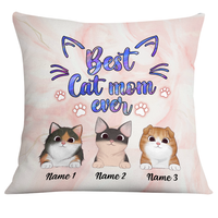 Personalized Cat Mom Pillow DB114 95O24 thumb 1