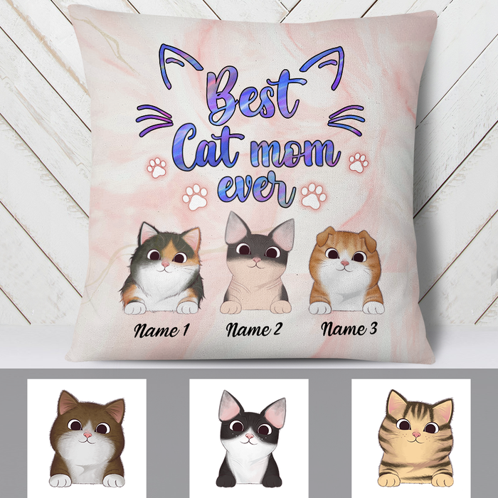 Personalized Cat Mom Pillow DB114 95O24 1