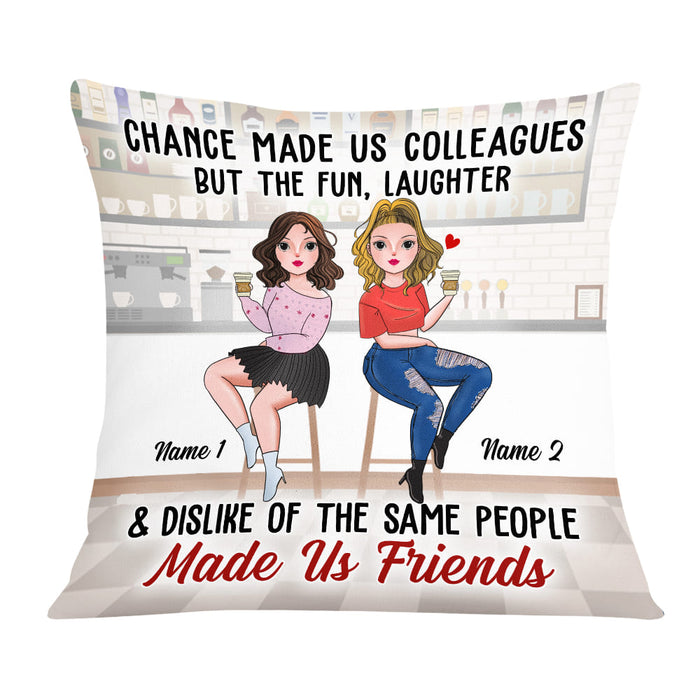 Personalized Colleagues Friends Pillow DB149 95O57 1