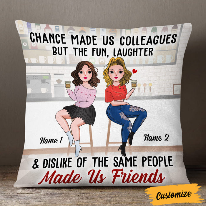 Personalized Colleagues Friends Pillow DB149 95O57 1