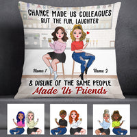 Personalized Colleagues Friends Pillow DB149 95O57 thumb 1