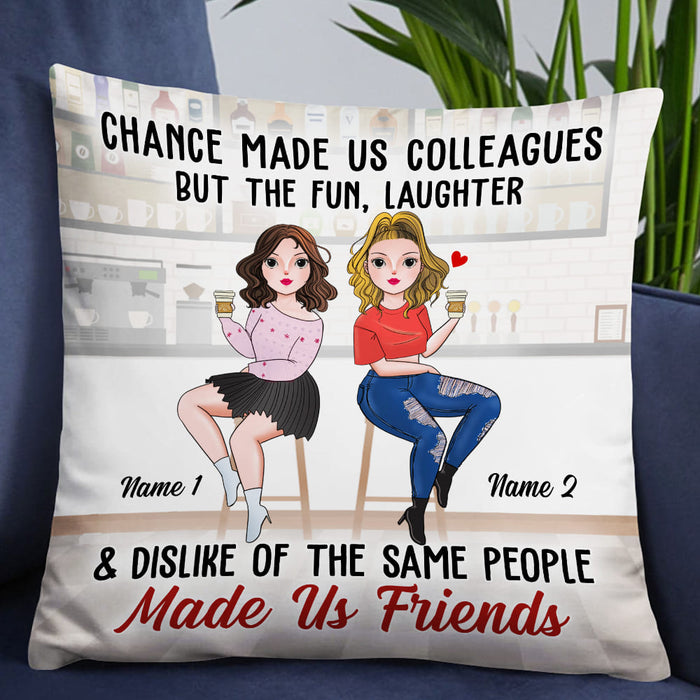 Personalized Colleagues Friends Pillow DB149 95O57 1