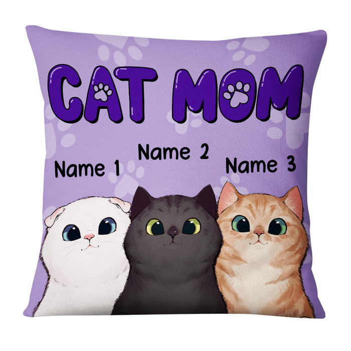 Personalized Cat Mom Pillow DB114 23O36 1