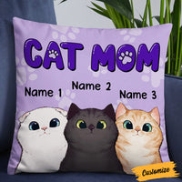 Personalized Cat Mom Pillow DB114 23O36 thumb 1