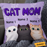 Personalized Cat Mom Pillow DB114 23O36 thumb 1