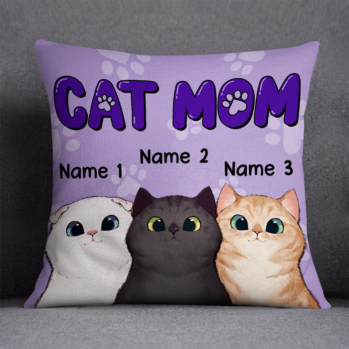Personalized Cat Mom Pillow DB114 23O36 1