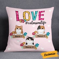 Personalized Cat Mom Love Pillow DB115 81O53 thumb 1