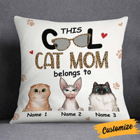 Personalized Cat Mom Pillow DB112 87O58 thumb 1
