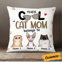 Personalized Cat Mom Pillow DB112 87O58 thumb 1