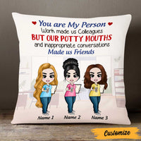Personalized Colleagues Pillow DB1411 30O47 thumb 1