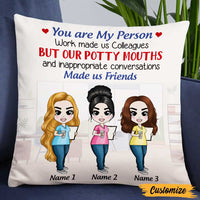 Personalized Colleagues Pillow DB1411 30O47 thumb 1