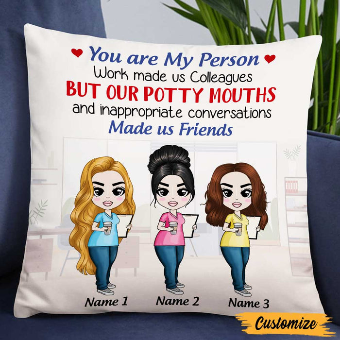 Personalized Colleagues Pillow DB1411 30O47 1