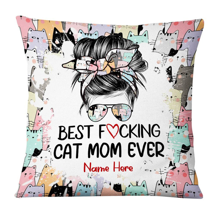 Personalized Cat Mom Pillow DB113 87O36 1