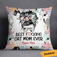 Personalized Cat Mom Pillow DB113 87O36 thumb 1