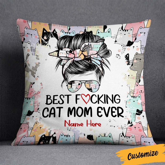 Personalized Cat Mom Pillow DB113 87O36 1