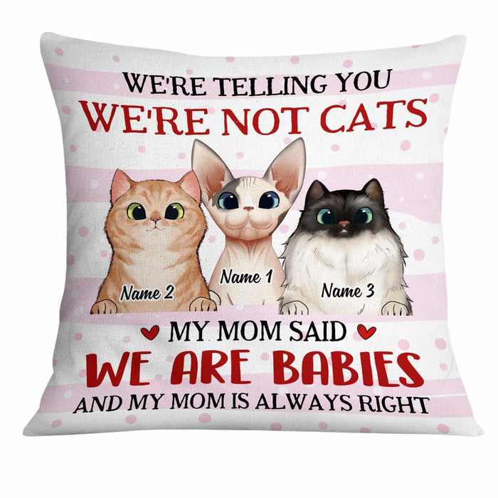 Personalized Cat Mom Pillow DB114 87O34 1