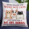 Personalized Cat Mom Pillow DB114 87O34 1