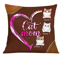 Personalized Cat Mom Pillow DB115 30O19 thumb 1