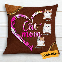 Personalized Cat Mom Pillow DB115 30O19 thumb 1