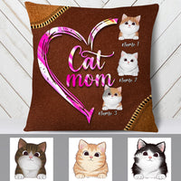 Personalized Cat Mom Pillow DB115 30O19 thumb 1