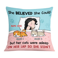 Personalized Cat Mom Pillow DB116 30O36 thumb 1