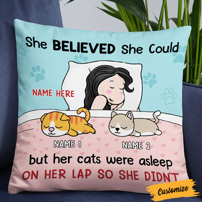 Personalized Cat Mom Pillow DB116 30O36 1