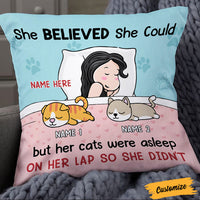 Personalized Cat Mom Pillow DB116 30O36 thumb 1